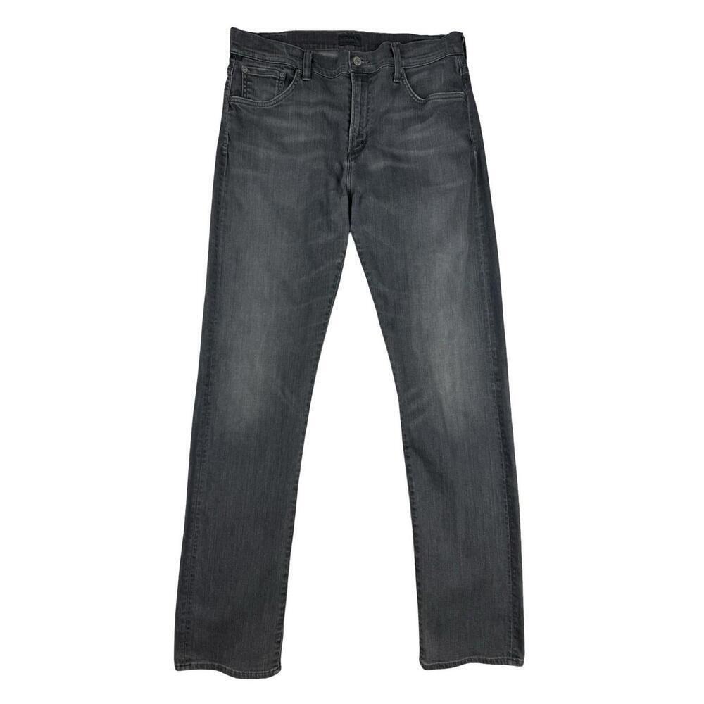 Citizens of Humanity Core Slim Straight Jeans Gray Size 34 W | 34 L